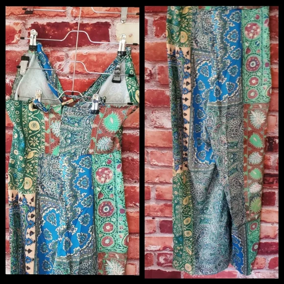 Boho Paisley Cami Jumpsuit  S, M, L NWOT - Picture 5 of 7